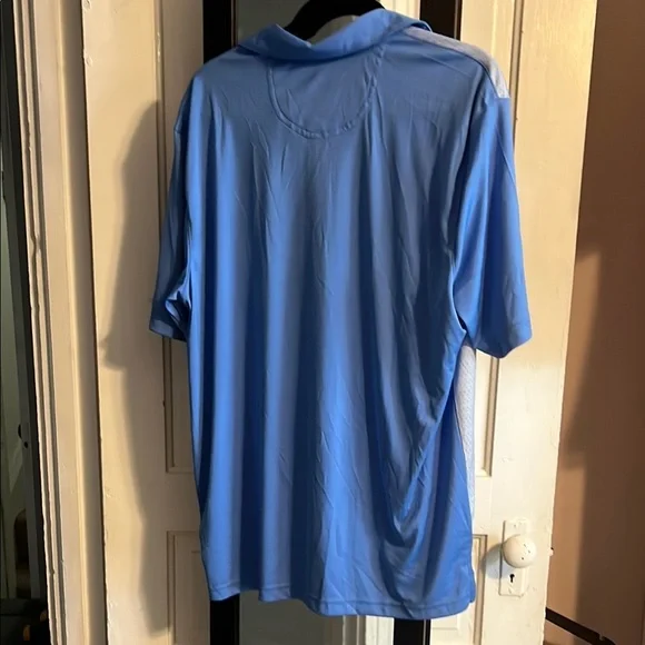 Greg Norman Collection Blue Polo Shirt Lightweight Athletic Wear - Picture 5 of 5